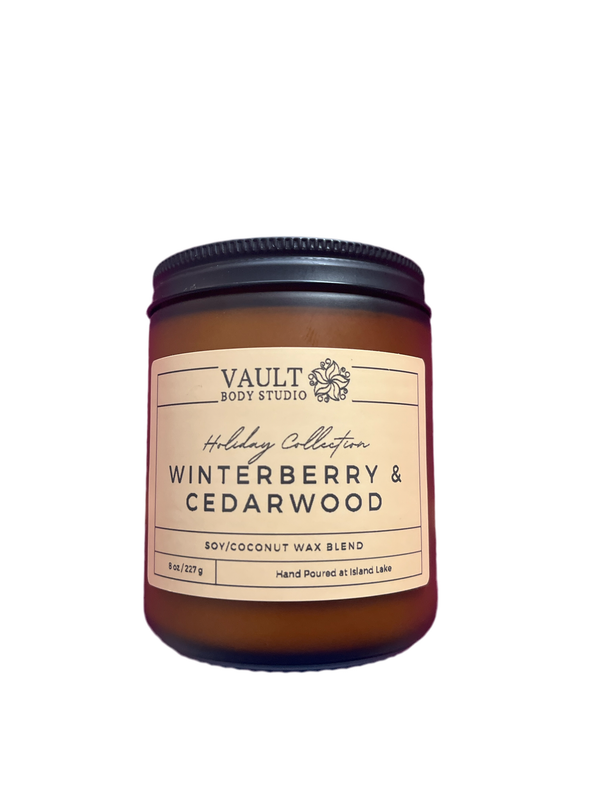 Winterberry & Cedarwood Candle 8oz/227g