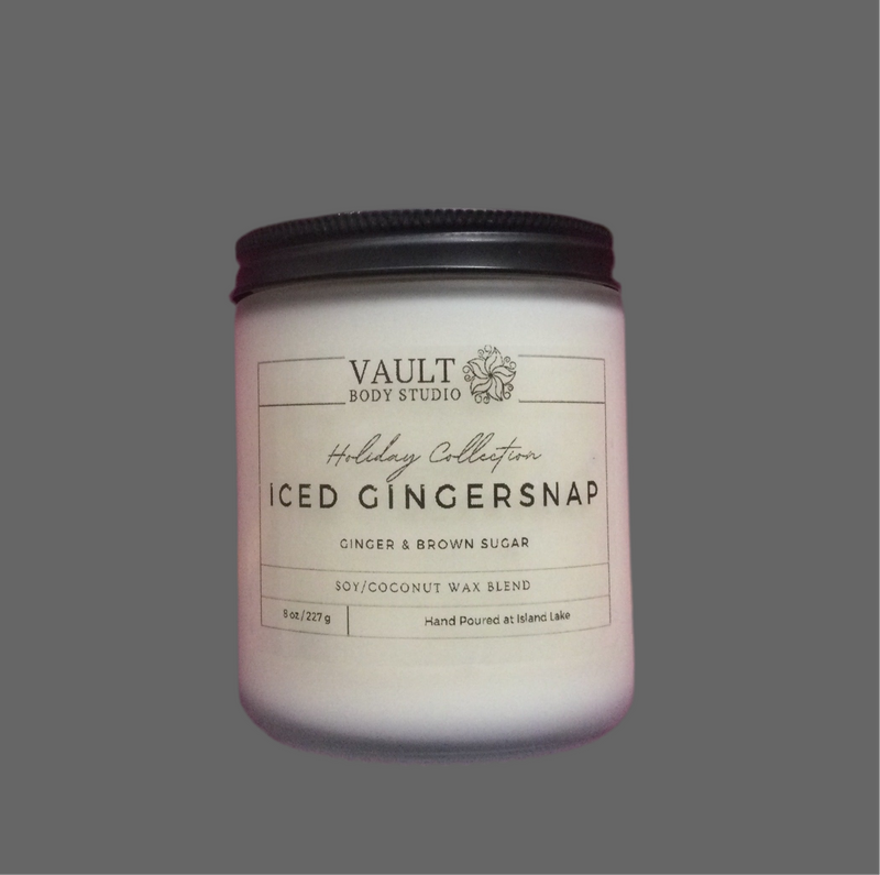 Iced Ginger Snap Candle 8oz/227g