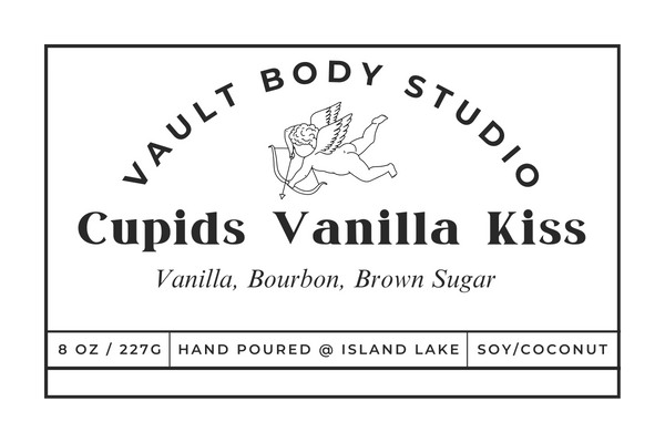 Cupid’s Vanilla Kiss Candle 8oz/227g