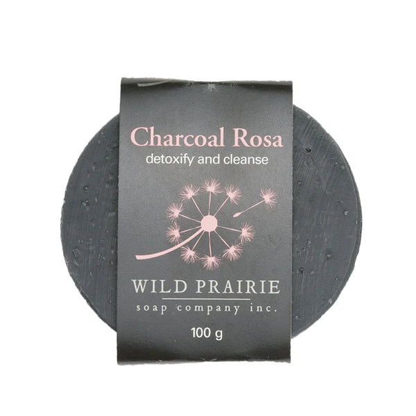 Wild Prairie -Charcoal Rosa Bar Soap