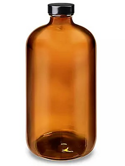 Glass Bottles-Amber-32 oz